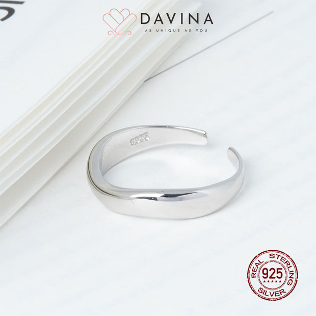 DAVINA Ladies Joanna Ring Sterling Silver 925