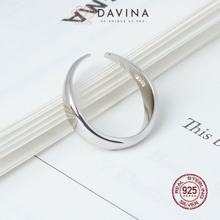 DAVINA Ladies Joanna Ring Sterling Silver 925