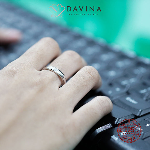 DAVINA Ladies Joanna Ring Sterling Silver 925