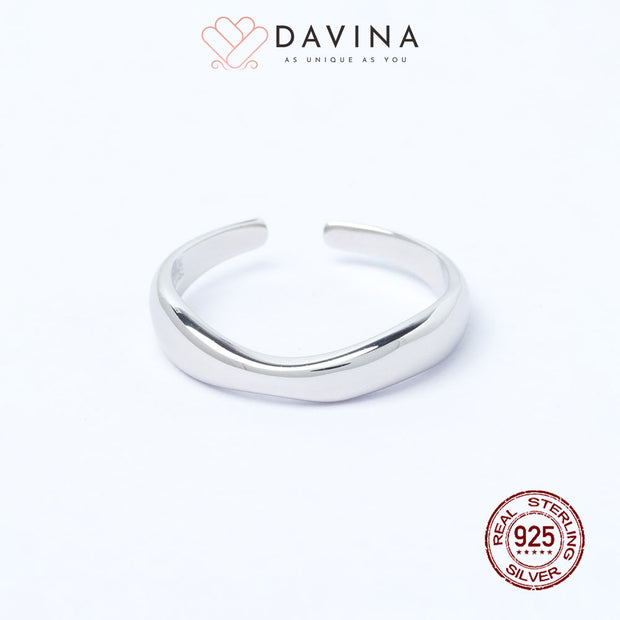 DAVINA Ladies Joanna Ring Sterling Silver 925