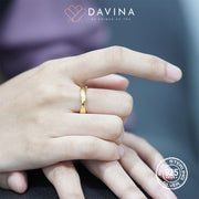 DAVINA Ladies Joanna Ring Gold Color S925