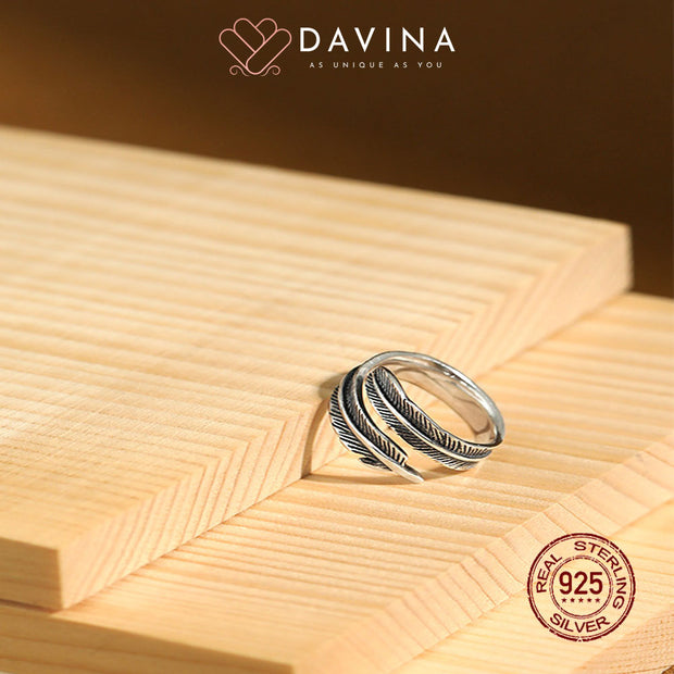 DAVINA Ladies Belene Ring Silver Color S925