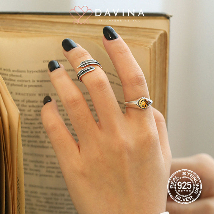 DAVINA Ladies Belen Ring Sterling Silver 925