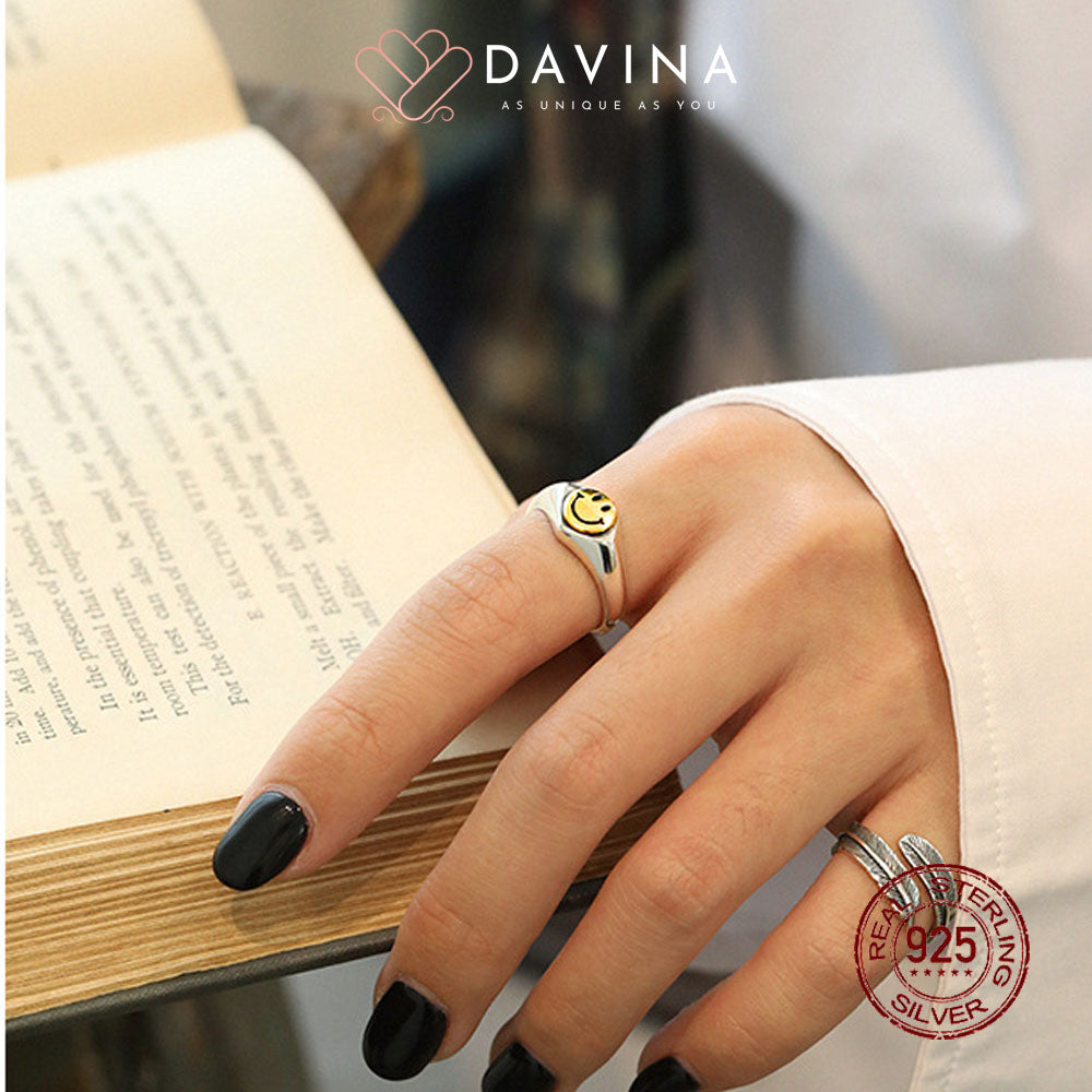 DAVINA Ladies Belen Ring Sterling Silver 925