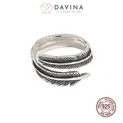 DAVINA Ladies Belene Ring Silver Color S925