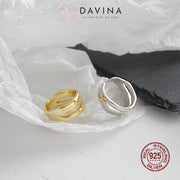 DAVINA Ladies Caroline Ring Sterling Silver 925