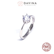 DAVINA Ladies Felycia Ring Silver Color S925