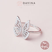 DAVINA Ladies Kyara Ring Sterling Silver 925