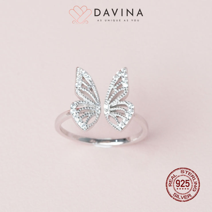 DAVINA Ladies Kyara Ring Silver Color S925