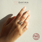 DAVINA Ladies Kyara Ring Silver Color S925