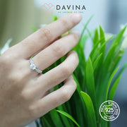 DAVINA Ladies Allira Ring Sterling Silver 925