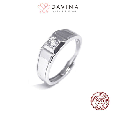 DAVINA Men James Ring Sterling Silver 925