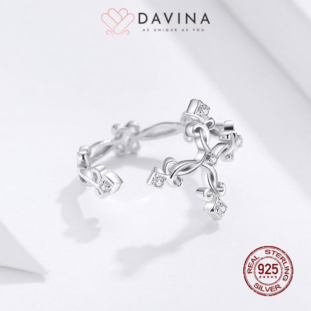 DAVINA Ladies Gabriella Ring Sterling Silver 925