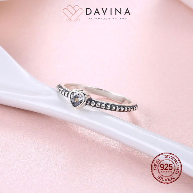 DAVINA Ladies Ella Ring Sterling Silver 925