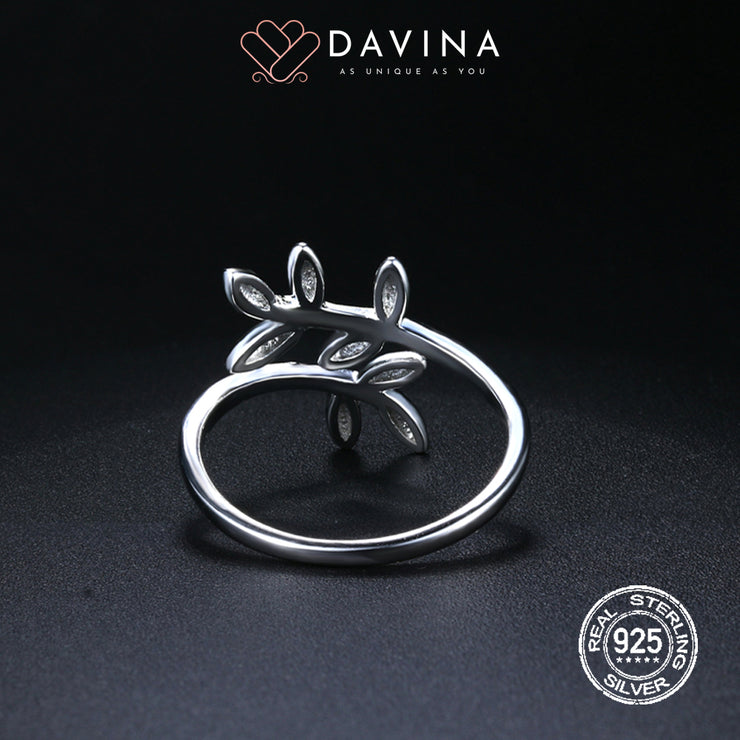 DAVINA Ladies Zoe Ring Sterling Silver 925