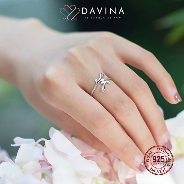 DAVINA Ladies Zoe Ring Sterling Silver 925