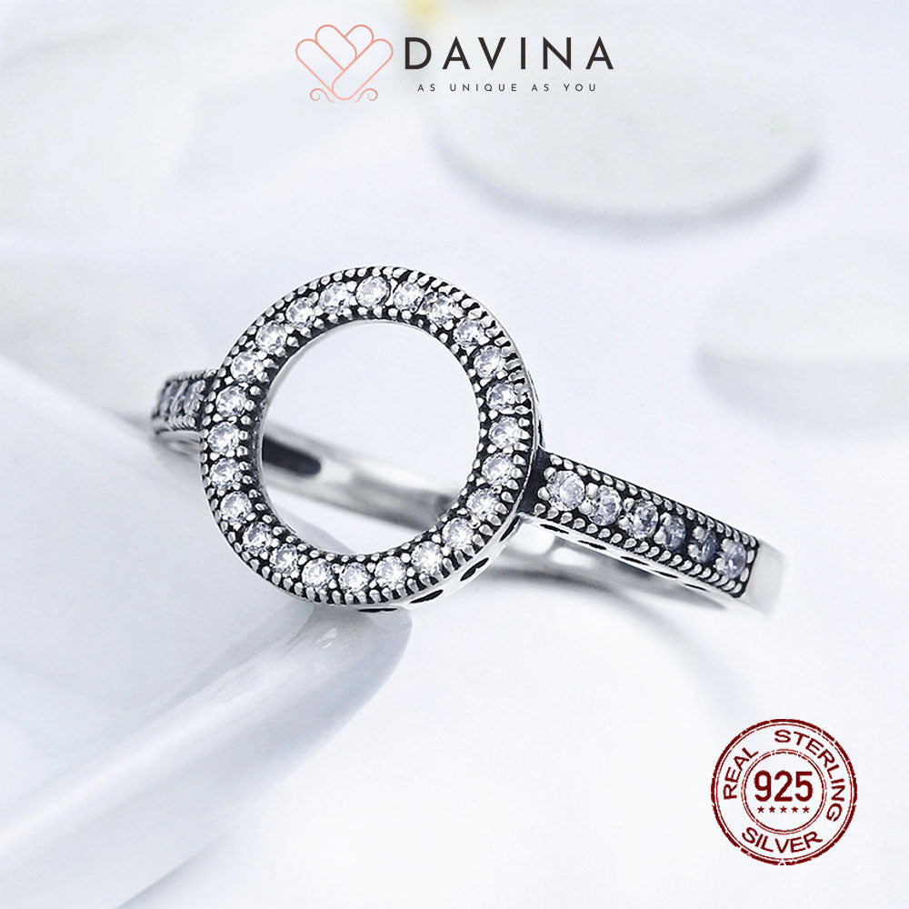 DAVINA Ladies Hailey Ring Sterling Silver 925