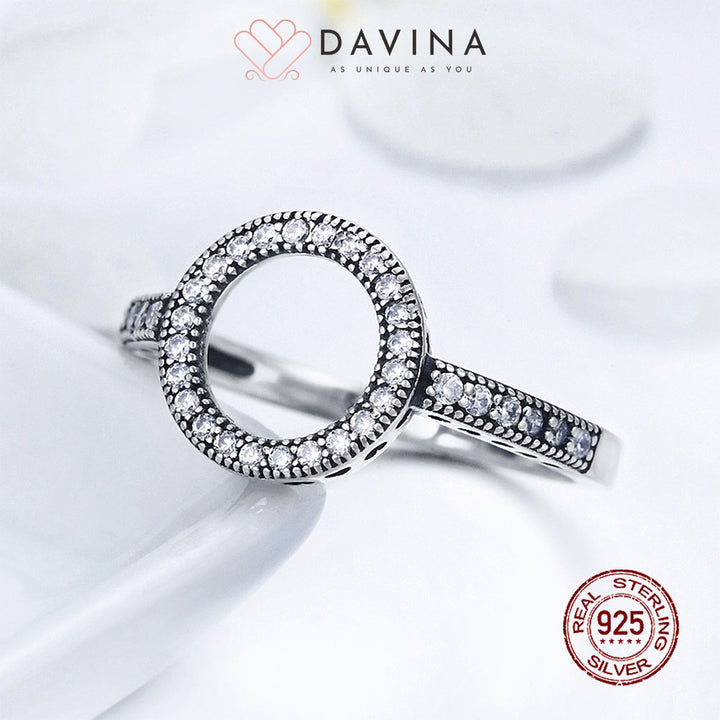 DAVINA Ladies Hailey Ring Sterling Silver 925