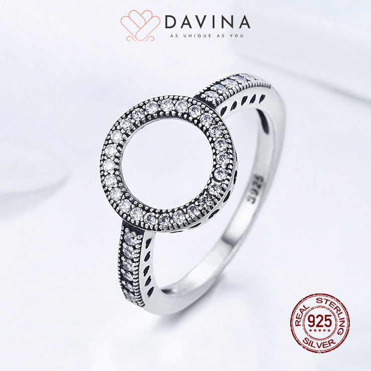 DAVINA Ladies Hailey Ring Sterling Silver 925