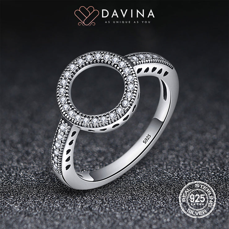 DAVINA Ladies Hailey Ring Sterling Silver 925