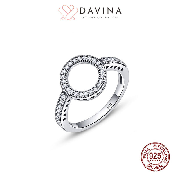 DAVINA Ladies Hailey Ring Sterling Silver 925