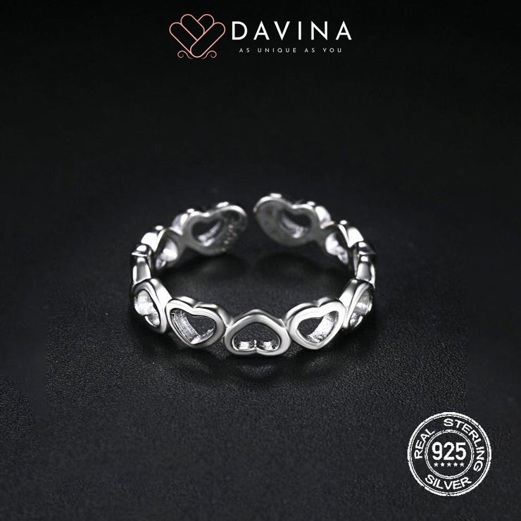 DAVINA Ladies Esther Ring Sterling Silver 925