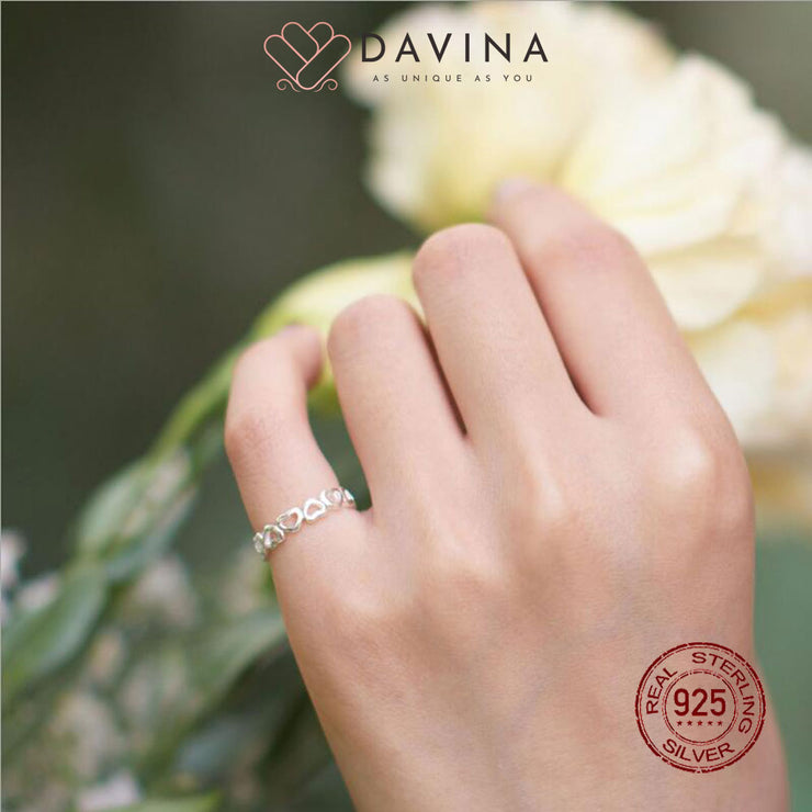 DAVINA Ladies Esther Ring Sterling Silver 925