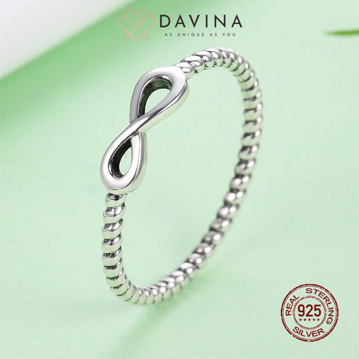 DAVINA Ladies Eleanor Ring Sterling Silver 925