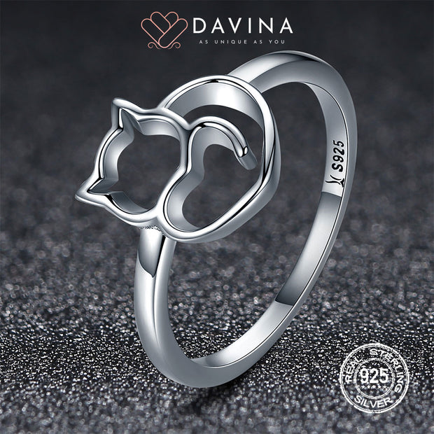 DAVINA Ladies Misty Ring Sterling Silver 925