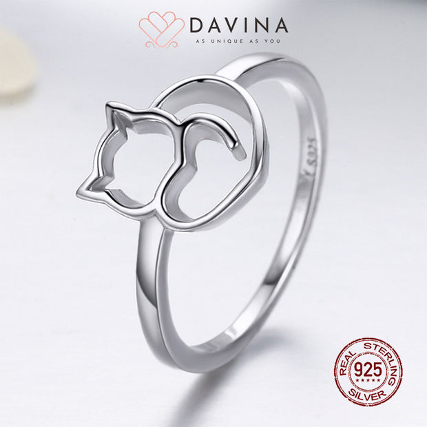 DAVINA Ladies Misty Ring Sterling Silver 925