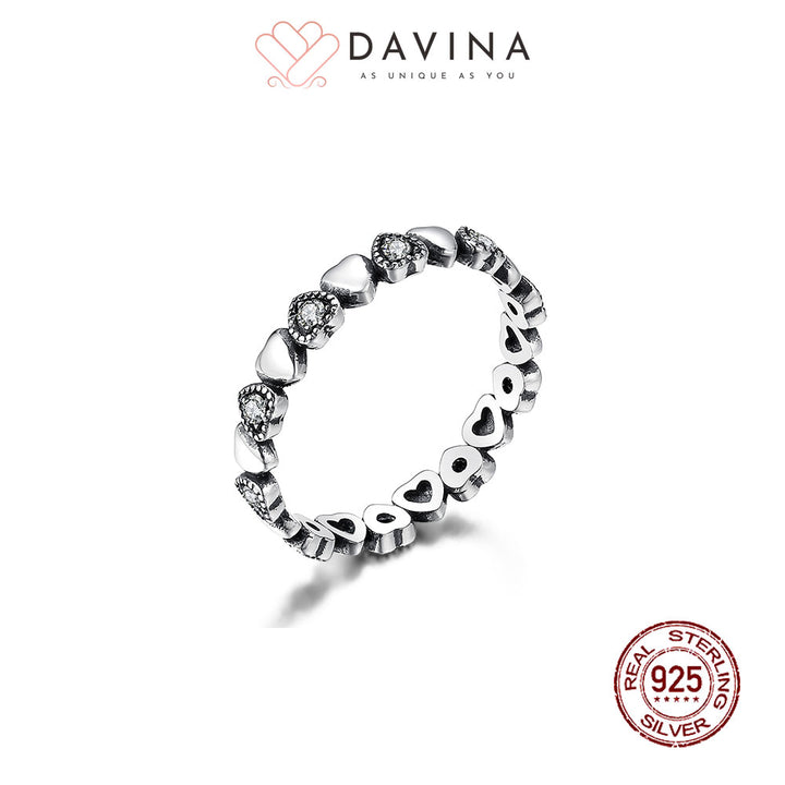 DAVINA Ladies Rachel Ring Sterling Silver 925