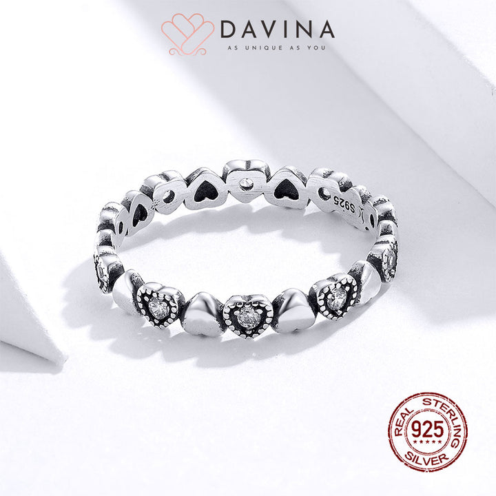 DAVINA Ladies Rachel Ring Sterling Silver 925