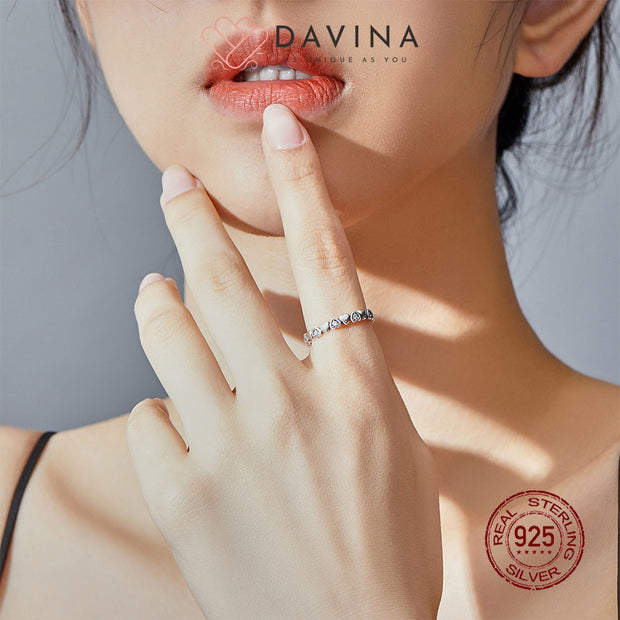 DAVINA Ladies Rachel Ring Sterling Silver 925