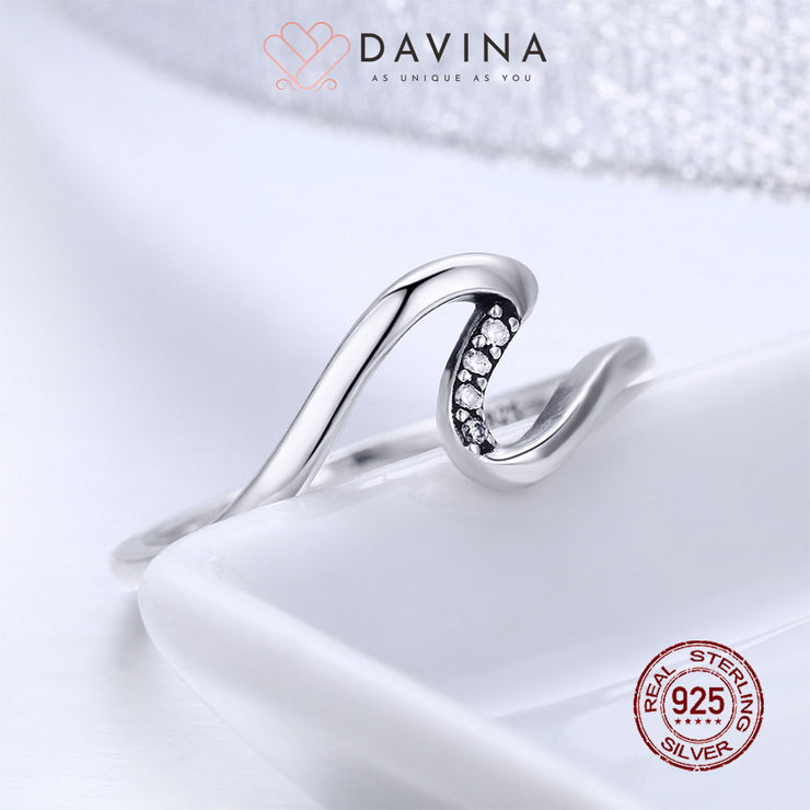 DAVINA Ladies Thea Ring Sterling Silver 925