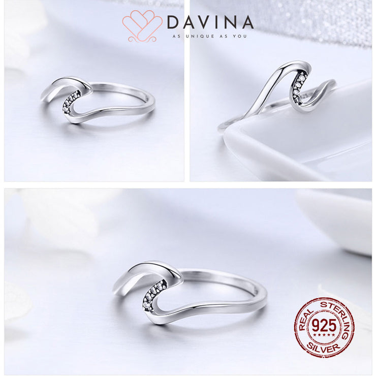 DAVINA Ladies Thea Ring Sterling Silver 925