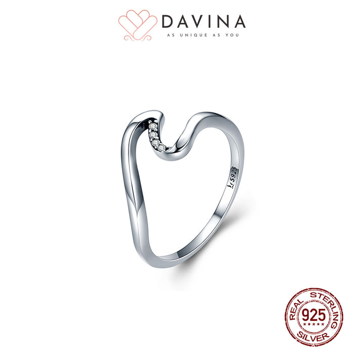 DAVINA Ladies Thea Ring Sterling Silver 925