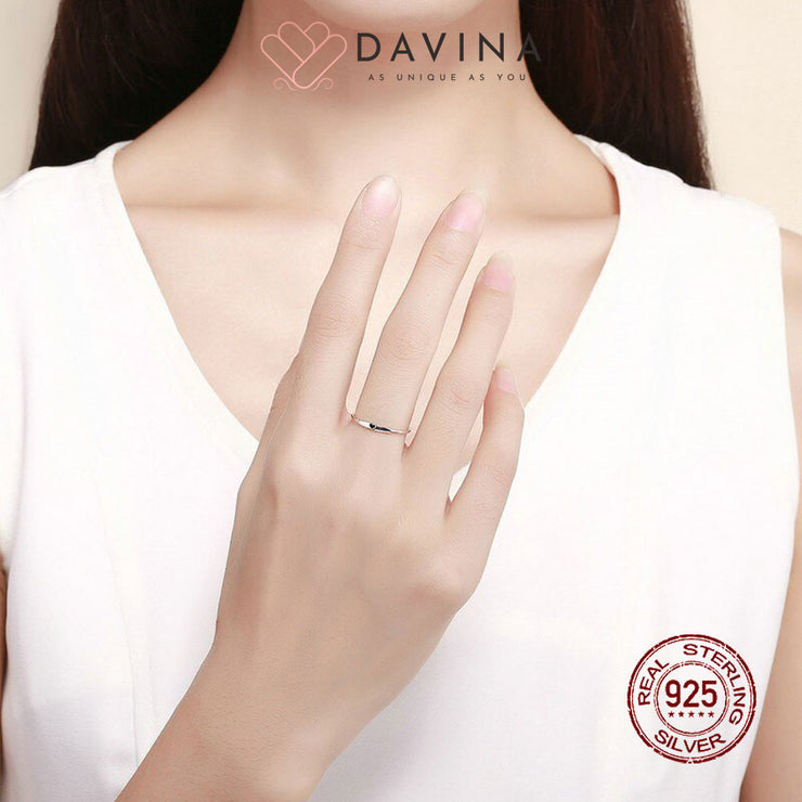 DAVINA Ladies Selena Ring Sterling Silver 925