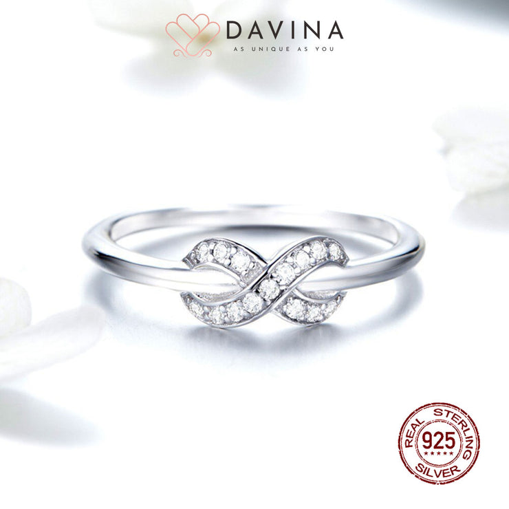 DAVINA Ladies Anne Ring Sterling Silver 925