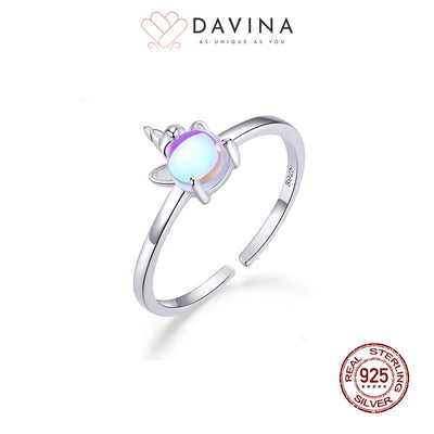 DAVINA Ladies Zola Ring Silver Color S925