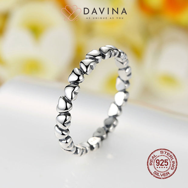 DAVINA Ladies Sofia Ring Sterling Silver 925