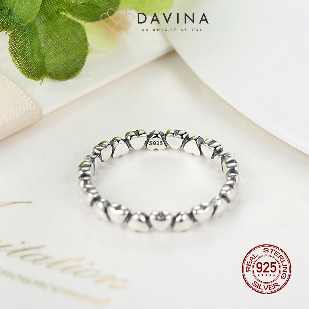 DAVINA Ladies Sofia Ring Sterling Silver 925