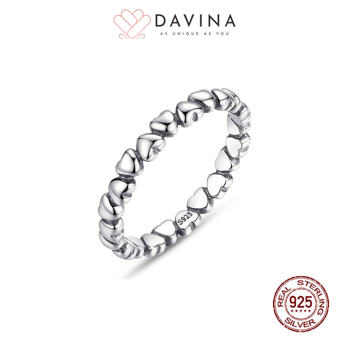 DAVINA Ladies Sofia Ring Sterling Silver 925