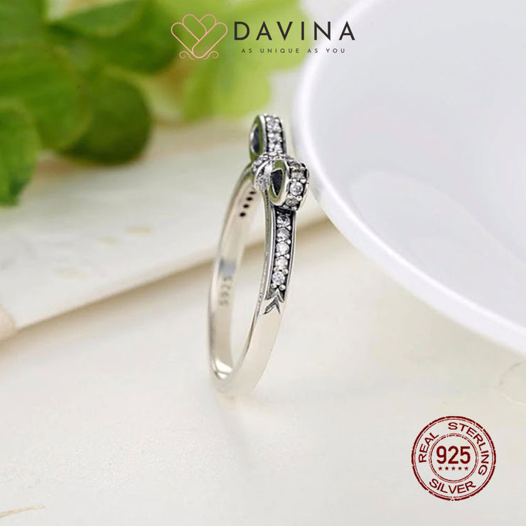 DAVINA Ladies Emma Ring Sterling Silver 925