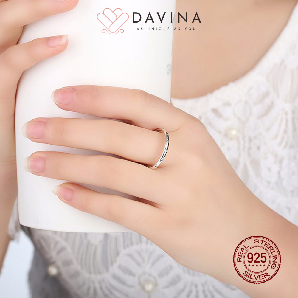 DAVINA Ladies Mia Ring Sterling Silver 925