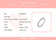 DAVINA Ladies Star Ring Sterling Silver 925