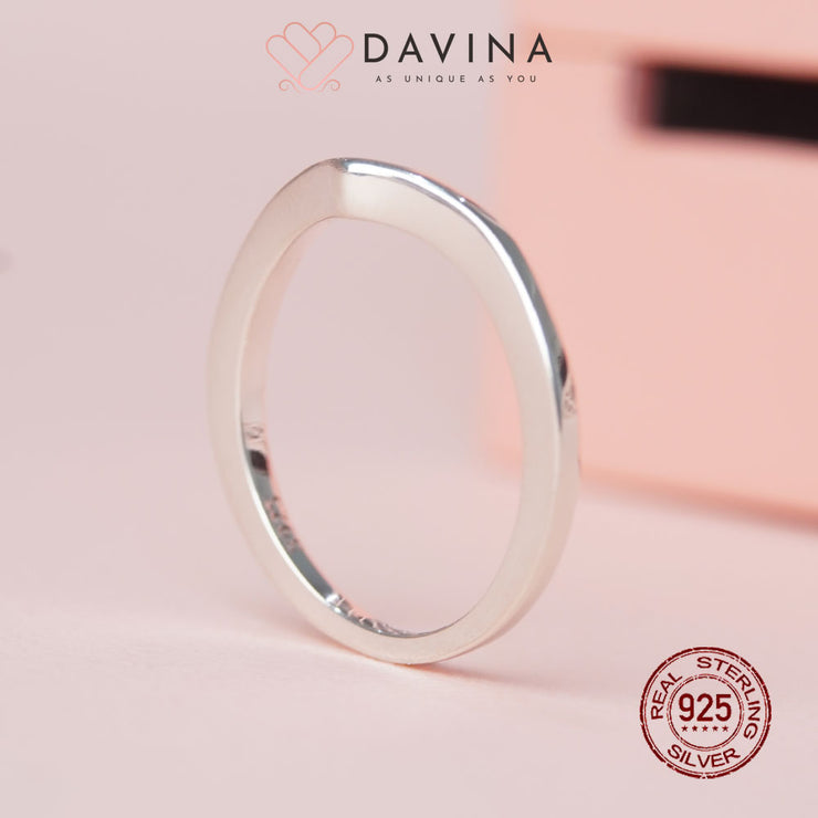 DAVINA Ladies Kanaya Ring Sterling Silver 925