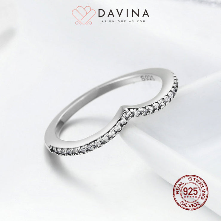 DAVINA Ladies Arya Ring Sterling Silver 925