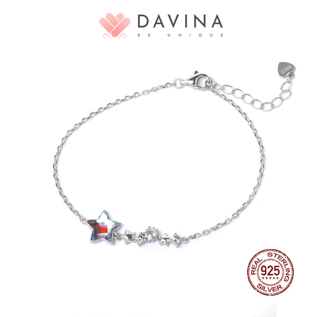 DAVINA Ladies Seren Bracelet Sterling Silver 925