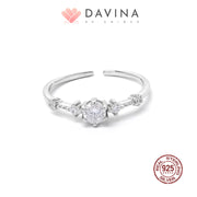 DAVINA Ladies Adeola Ring Sterling Silver 925