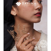 DAVINA Ladies Rinnies Ring Gold Color S925